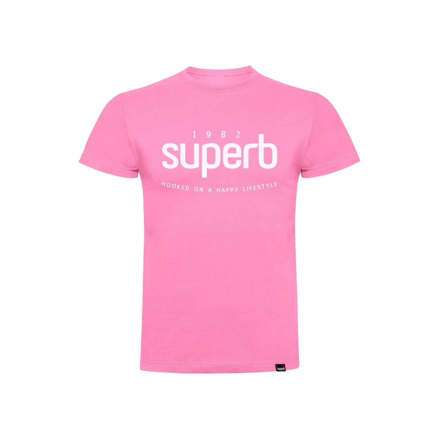 Superb Camiseta de Manga Corta con Cuello Redondo ICON TEE 3000 para Hombre, 100% Algodón, Ajuste Cómodo, Ideal para Otoño/Invierno 23, Estilo Casual, Perfecta para Cualquier Ocasión.
