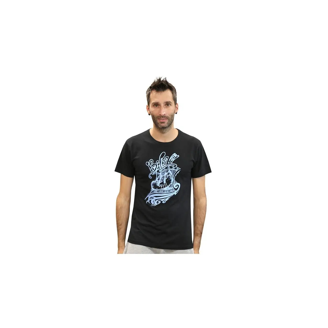 Camiseta de Manga Corta Verde Militar para Hombre ROX - 50% Algodón 50% Poléster, Bajo Recto, Ideal para Uso Casual, Deporte o Fiestas, Cómoda y Transpirable.
