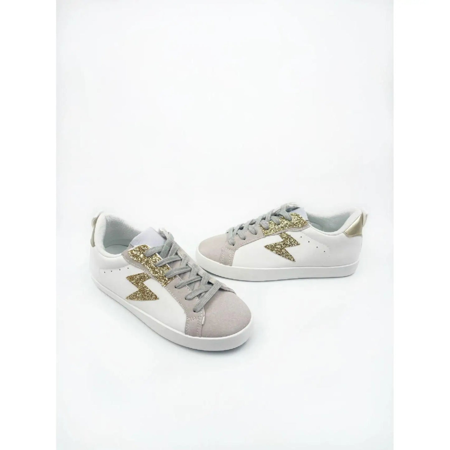 Women's Sneakers - Comfortable Lace-Up Sports Shoes, Abrasion-Resistant Rubber Sole, Versatile Styles in Various Colors, Easy-to-Clean Faux Leather Upper, Ideal for Daily Wear and Sports.