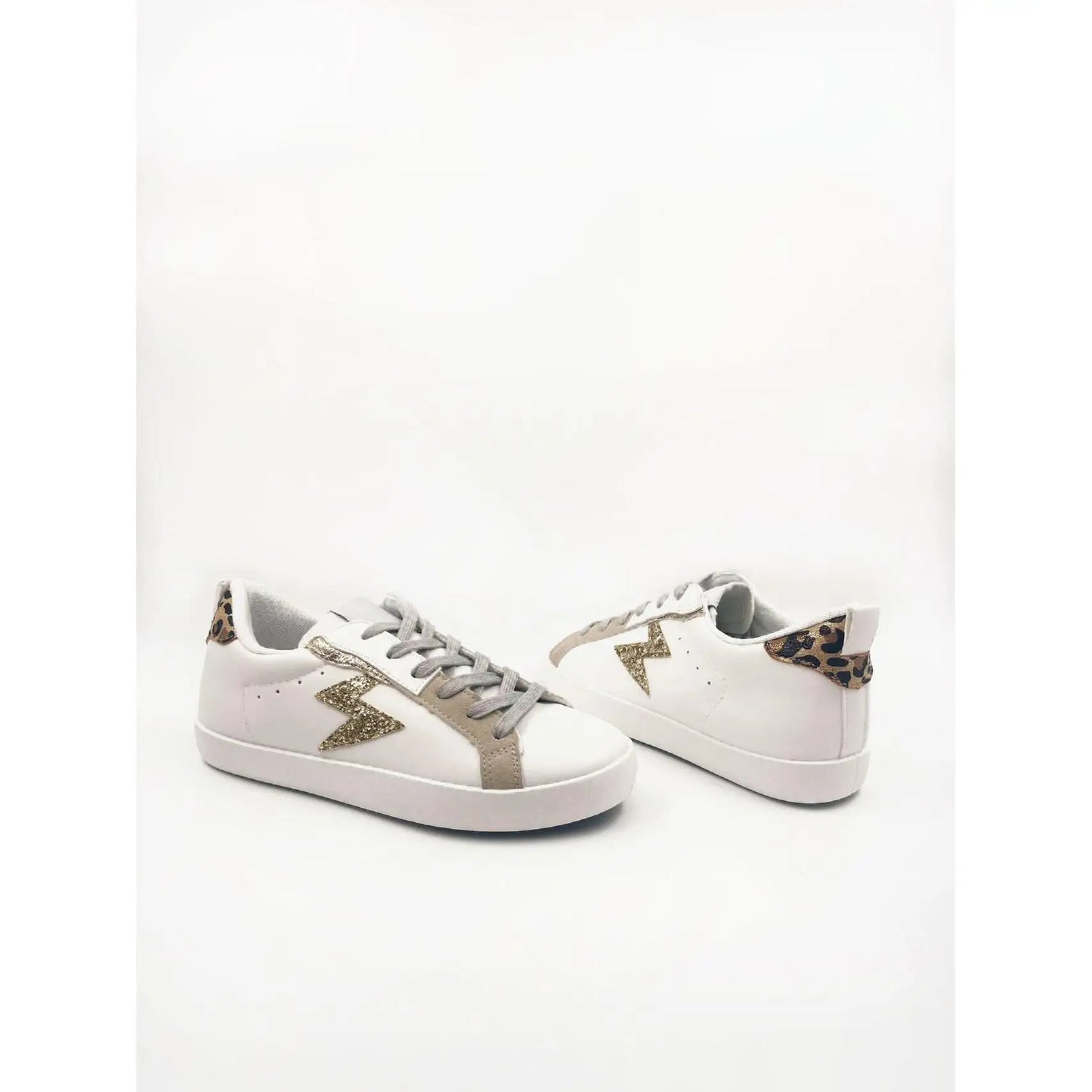 Women's Sneakers - Comfortable Lace-Up Sports Shoes, Abrasion-Resistant Rubber Sole, Versatile Styles in Various Colors, Easy-to-Clean Faux Leather Upper, Ideal for Daily Wear and Sports.