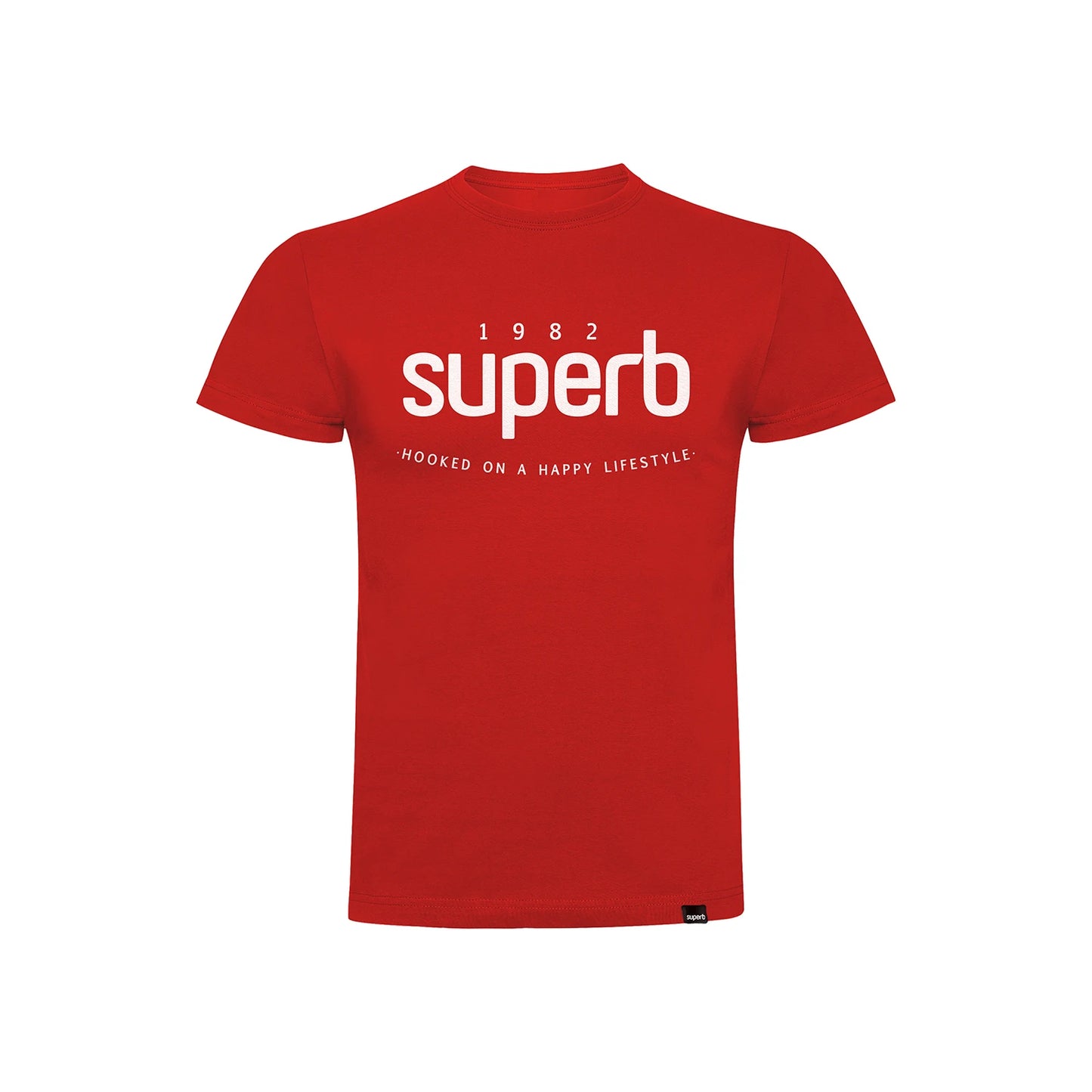 Superb Camiseta de Manga Corta con Cuello Redondo ICON TEE 3000 para Hombre, 100% Algodón, Ajuste Cómodo, Ideal para Otoño/Invierno 23, Estilo Casual, Perfecta para Cualquier Ocasión.