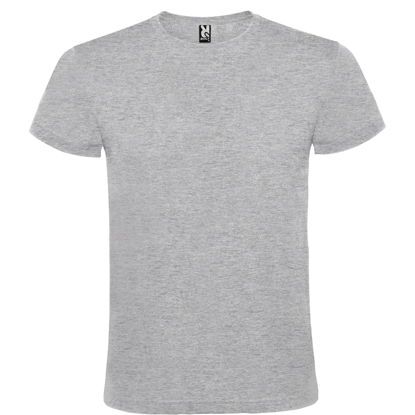ROLY Pack de 3 Camisetas Básicas de Algodón 150g, Manga Corta en Gris, 100% Algodón, Perfectas para Otoño/Invierno, Comodidad y Estilo en Moda Masculina.