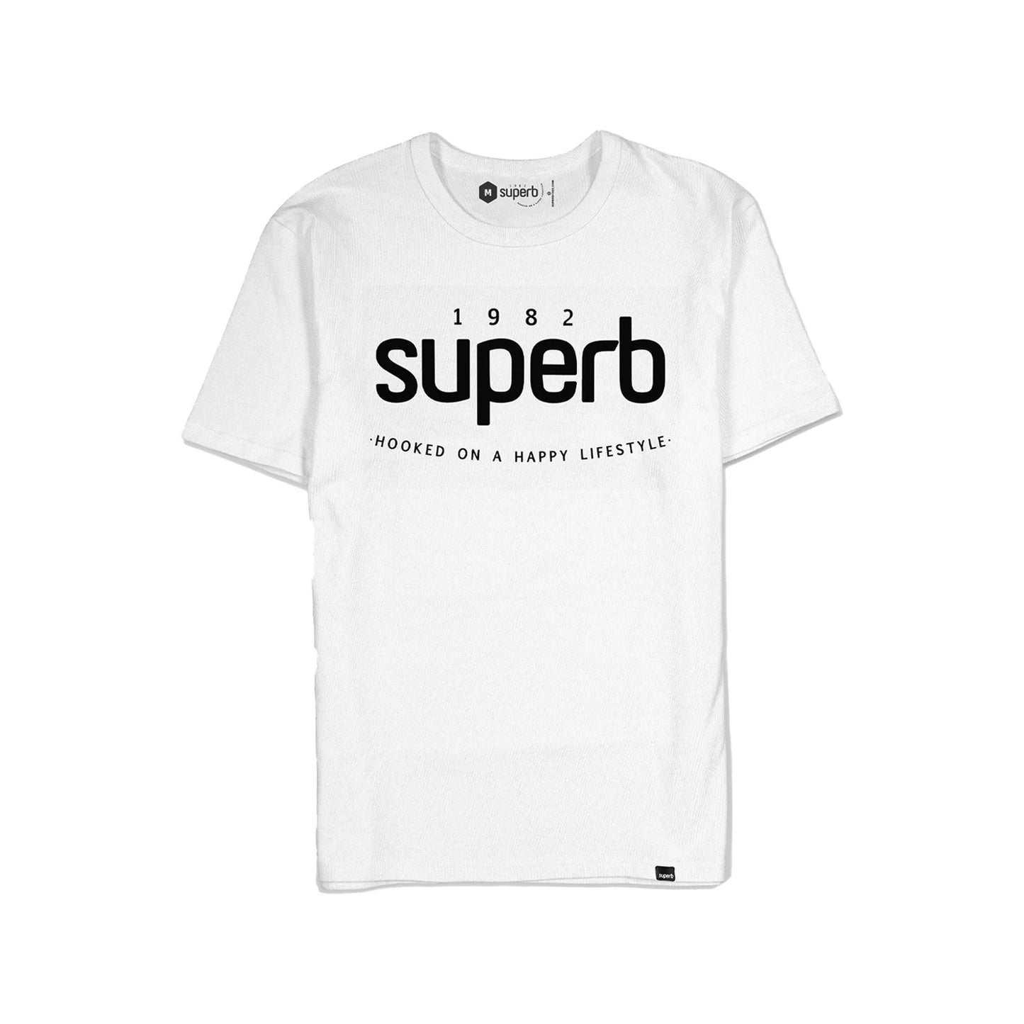 Superb Camiseta de Manga Corta con Cuello Redondo ICON TEE 3000 para Hombre, 100% Algodón, Ajuste Cómodo, Ideal para Otoño/Invierno 23, Estilo Casual, Perfecta para Cualquier Ocasión.