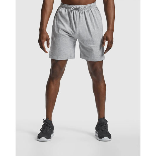 Roly - Bermuda deportiva unisex de algodón con bolsillos laterales