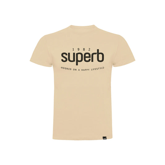 Superb Camiseta de Manga Corta con Cuello Redondo ICON TEE 3000 para Hombre, 100% Algodón, Ajuste Cómodo, Ideal para Otoño/Invierno 23, Estilo Casual, Perfecta para Cualquier Ocasión.