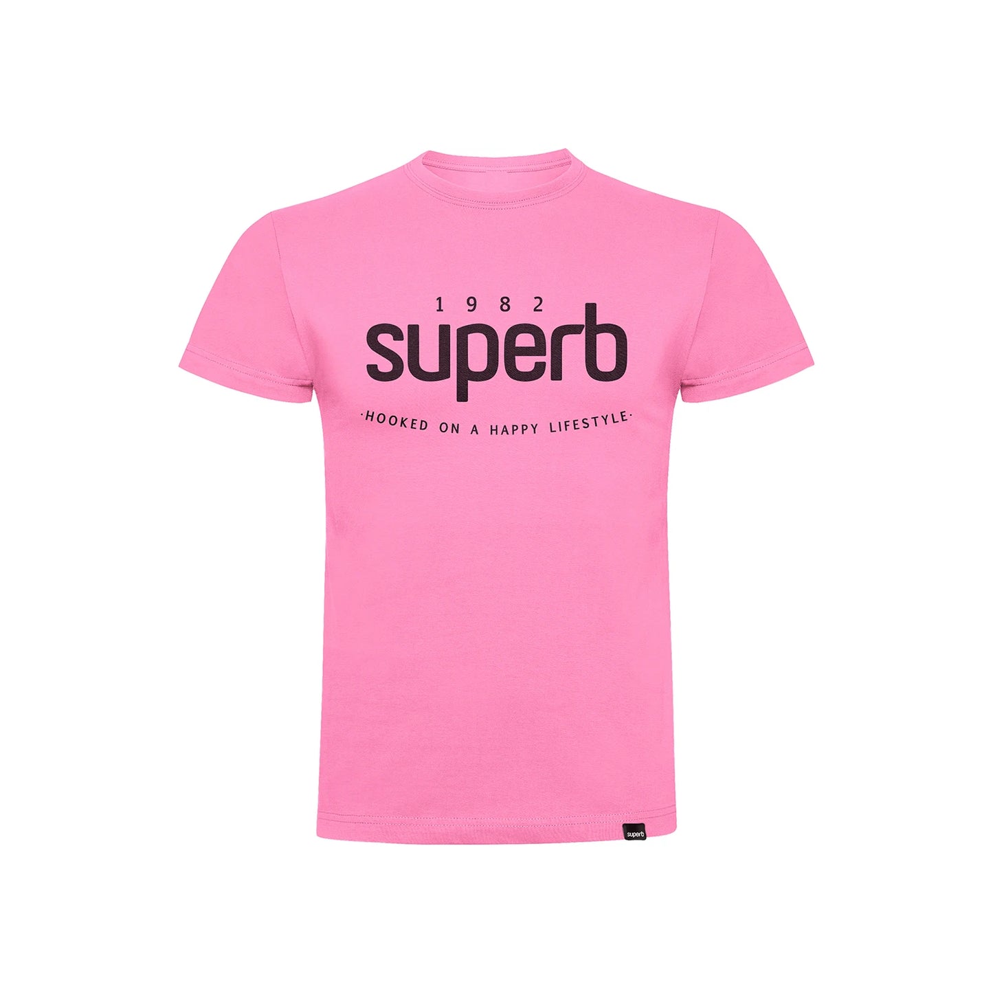Superb Camiseta de Manga Corta con Cuello Redondo ICON TEE 3000 para Hombre, 100% Algodón, Ajuste Cómodo, Ideal para Otoño/Invierno 23, Estilo Casual, Perfecta para Cualquier Ocasión.