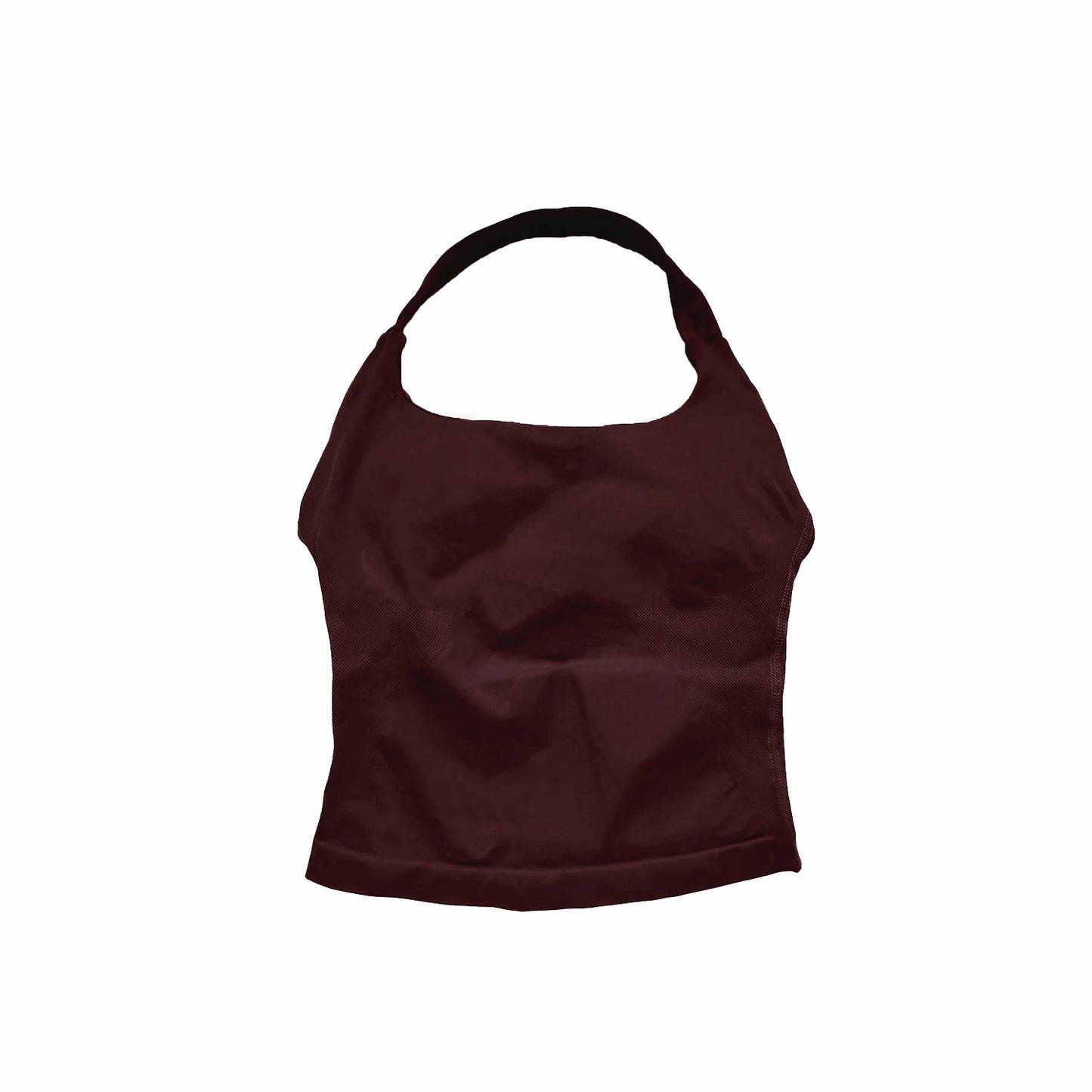 Top Halter NCLAGEN para Mujer, Espalda Abierta, Sin Costuras, Longline con Relleno, Ideal para Yoga, Fitness, Entrenamiento y Running - Ropa Deportiva Femenina