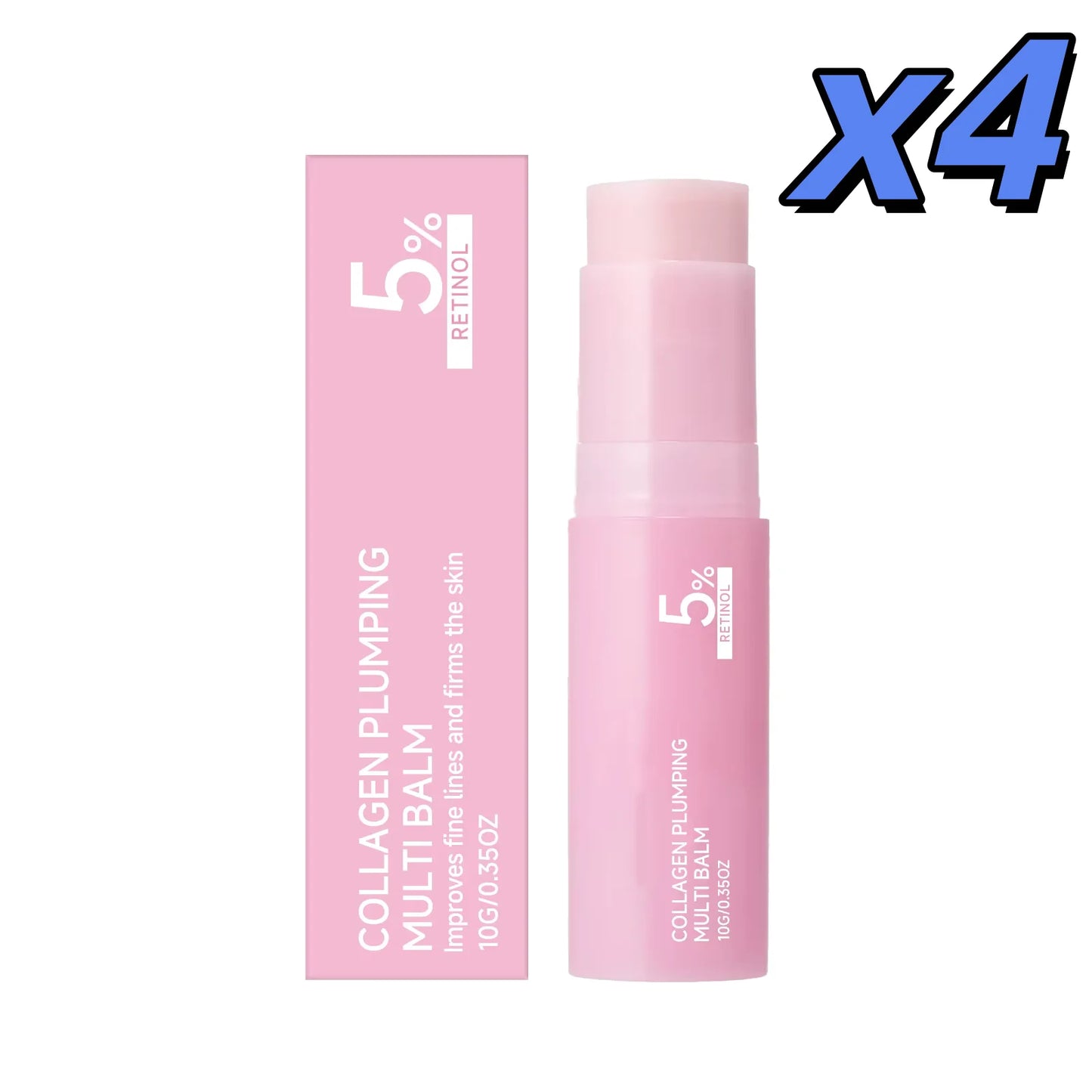 Bálsamo Multifuncional con Colágeno 5% Retinol — Reafirmante, Lifting, Reduce Líneas Finas, Hidratante, Luminoso, Aumenta la Elasticidad