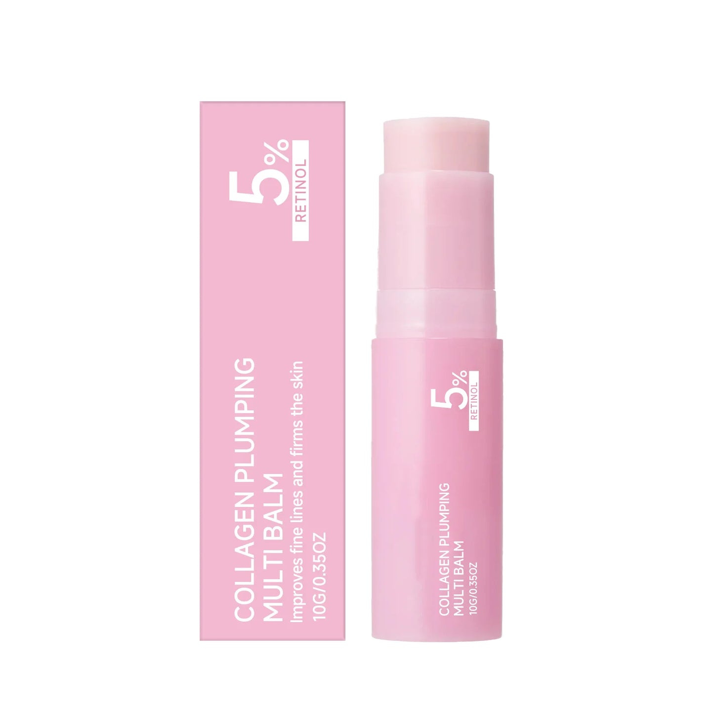 Bálsamo Multifuncional con Colágeno 5% Retinol — Reafirmante, Lifting, Reduce Líneas Finas, Hidratante, Luminoso, Aumenta la Elasticidad