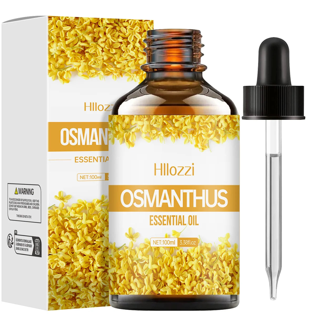 Aceite esencial de Osmanto 100ml/60ml/30ml Aceite esencial vegetal Aceite esencial puro Humidificador Aromaterapia Producción DIY de jabón