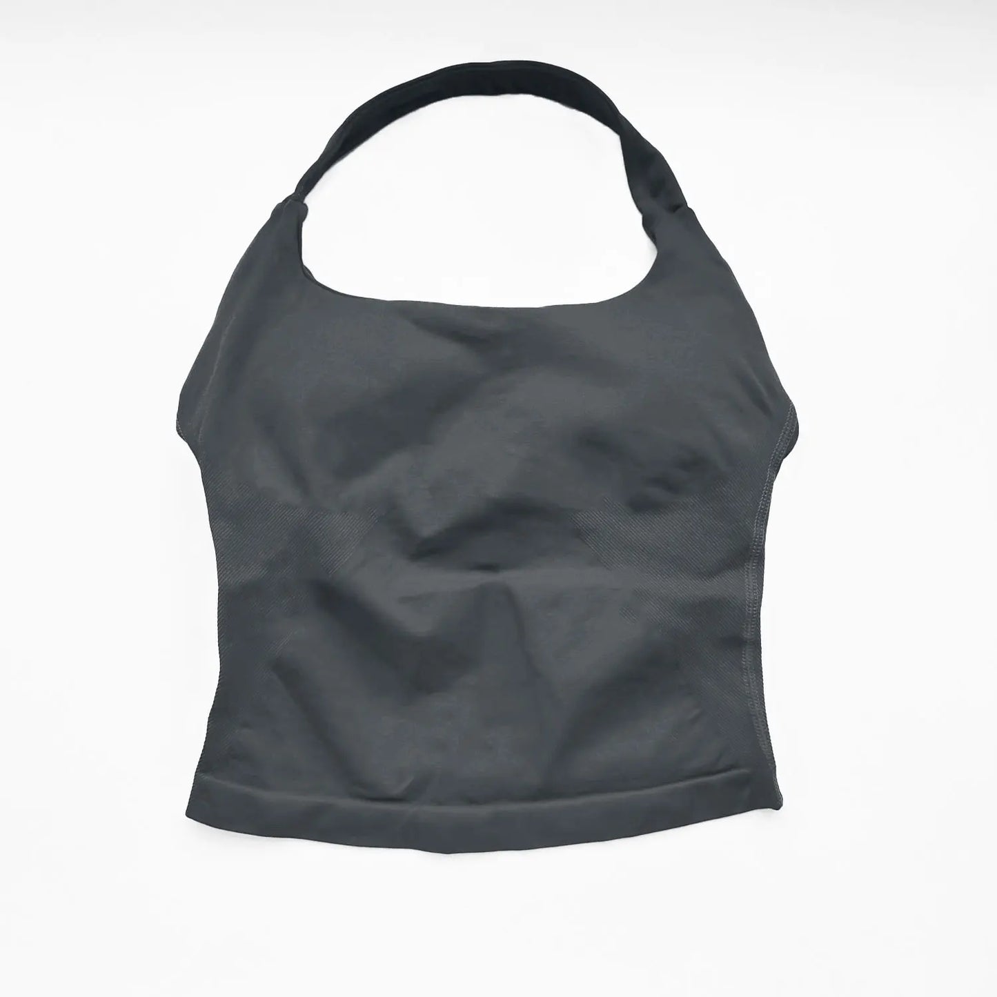 Top Halter NCLAGEN para Mujer, Espalda Abierta, Sin Costuras, Longline con Relleno, Ideal para Yoga, Fitness, Entrenamiento y Running - Ropa Deportiva Femenina