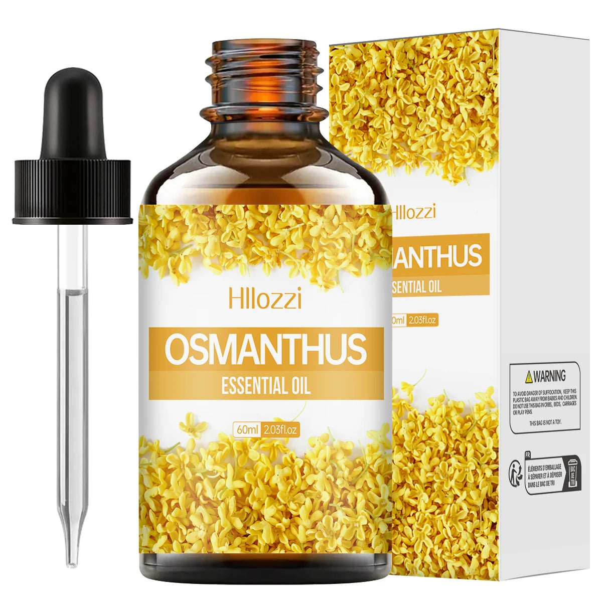 Aceite esencial de Osmanto 100ml/60ml/30ml Aceite esencial vegetal Aceite esencial puro Humidificador Aromaterapia Producción DIY de jabón