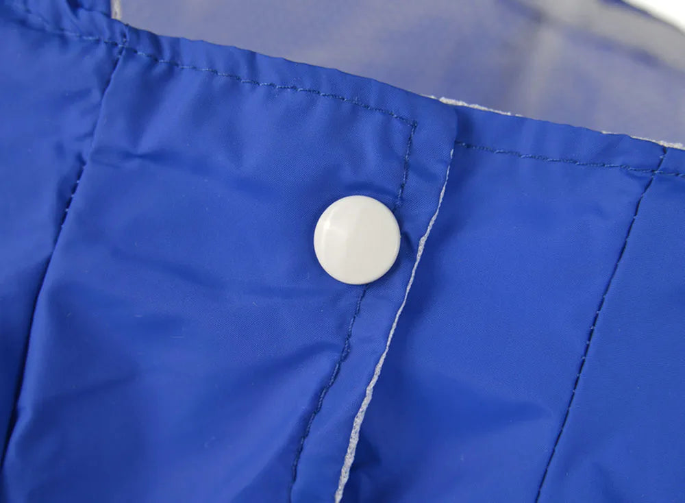 Impermeable para Perros con Capucha, Mono de Lluvia Reflectante con Malla Transpirable, Poncho Ligero para Cachorros Pequeños para Uso en Exteriores