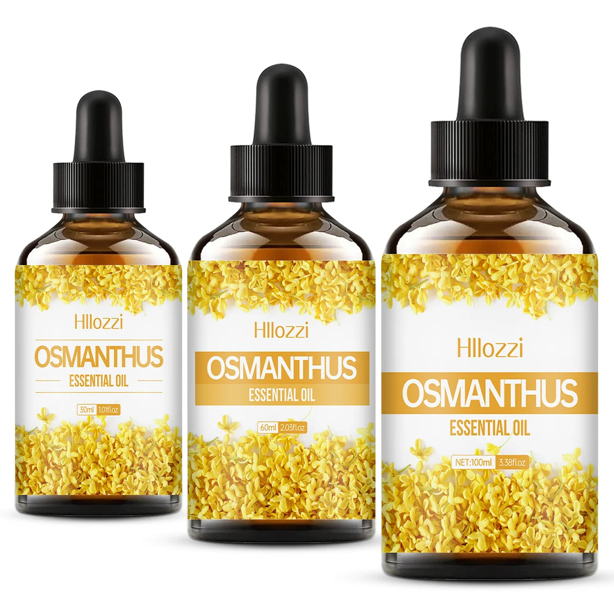 Aceite esencial de Osmanto 100ml/60ml/30ml Aceite esencial vegetal Aceite esencial puro Humidificador Aromaterapia Producción DIY de jabón